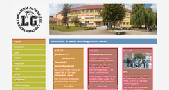Desktop Screenshot of lerchenberggymnasium.de